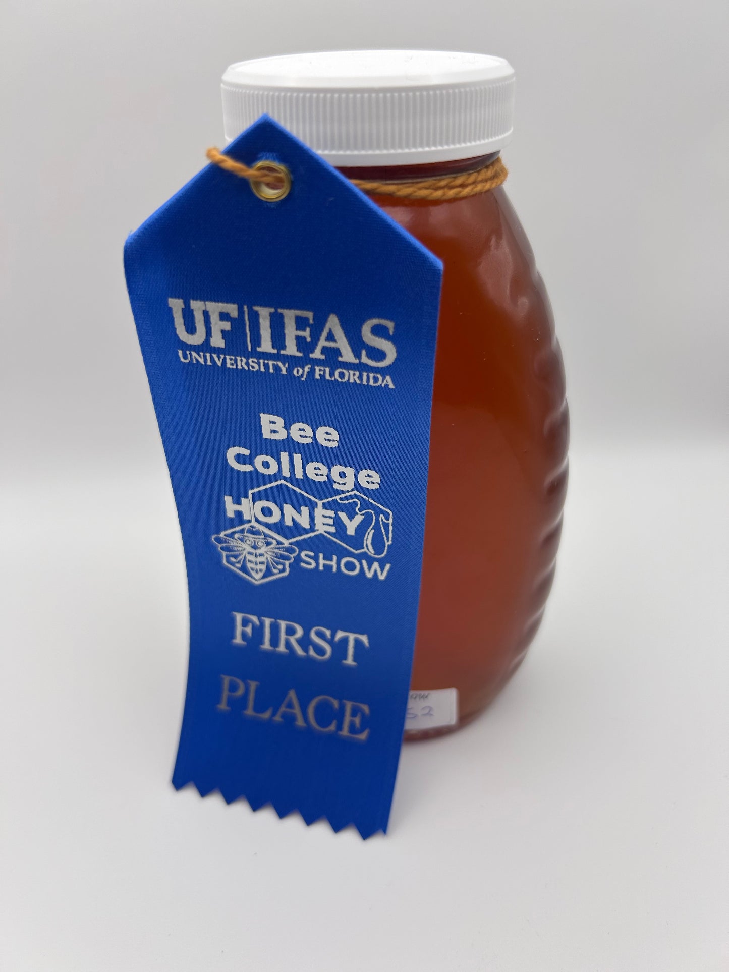 Raw Unfiltered Honey, 1 lb Glass Jar