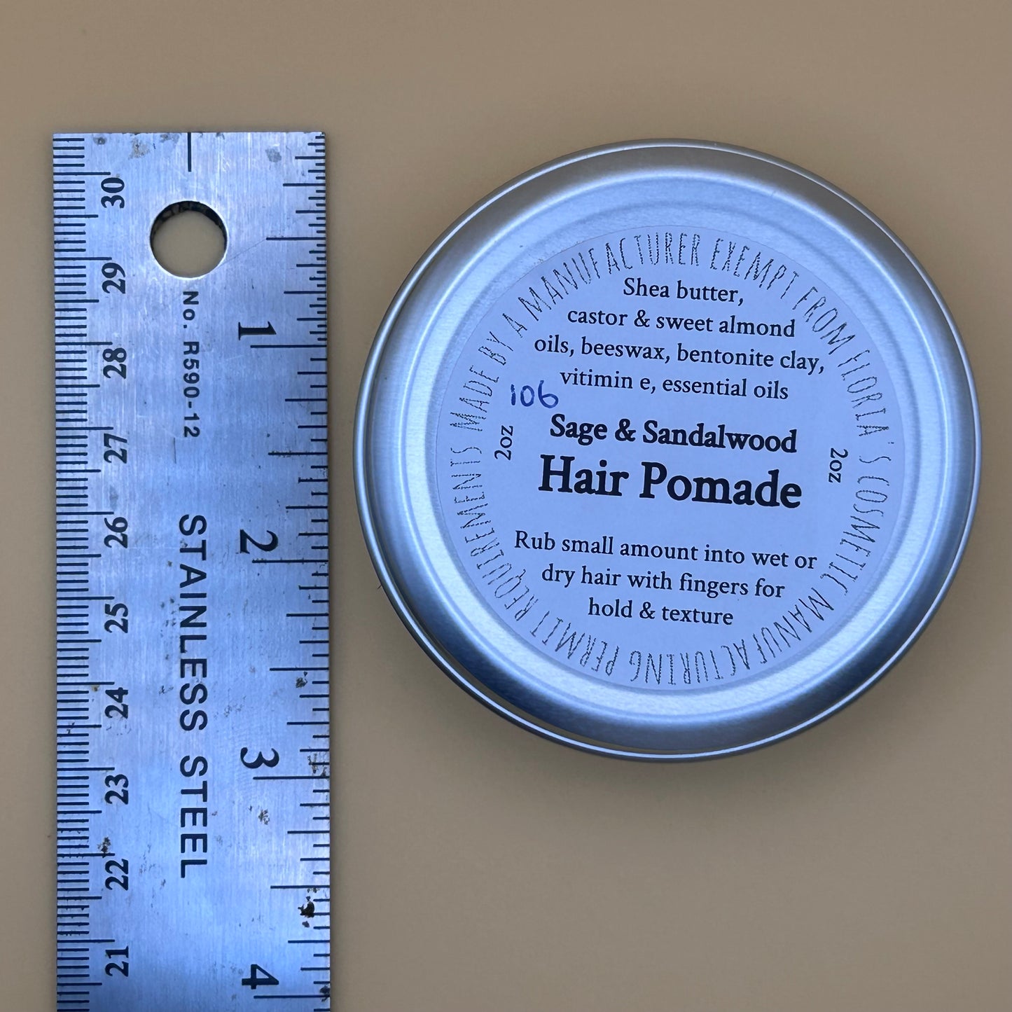 Hair Pomade - Eucalyptus & Tea Tree